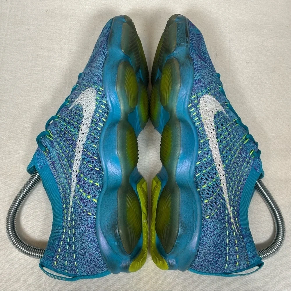 Nike Flyknit Zoom Agility Training Sneakers-Blue Volt-Women Size 9